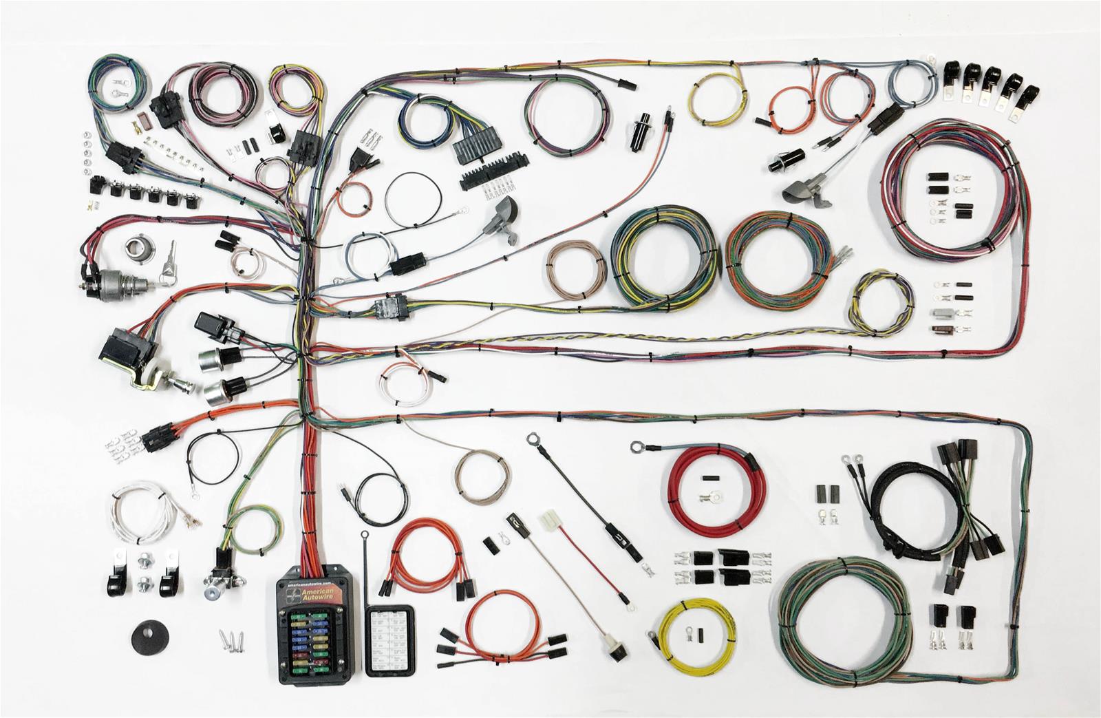 American autowire 510651 american autowire classic update series wiring