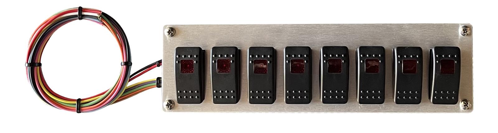 American Autowire Rocker Switch Panel 510923 (8 Switches) American Autowire Rocker Switch Panel 510923 (8 Switches)