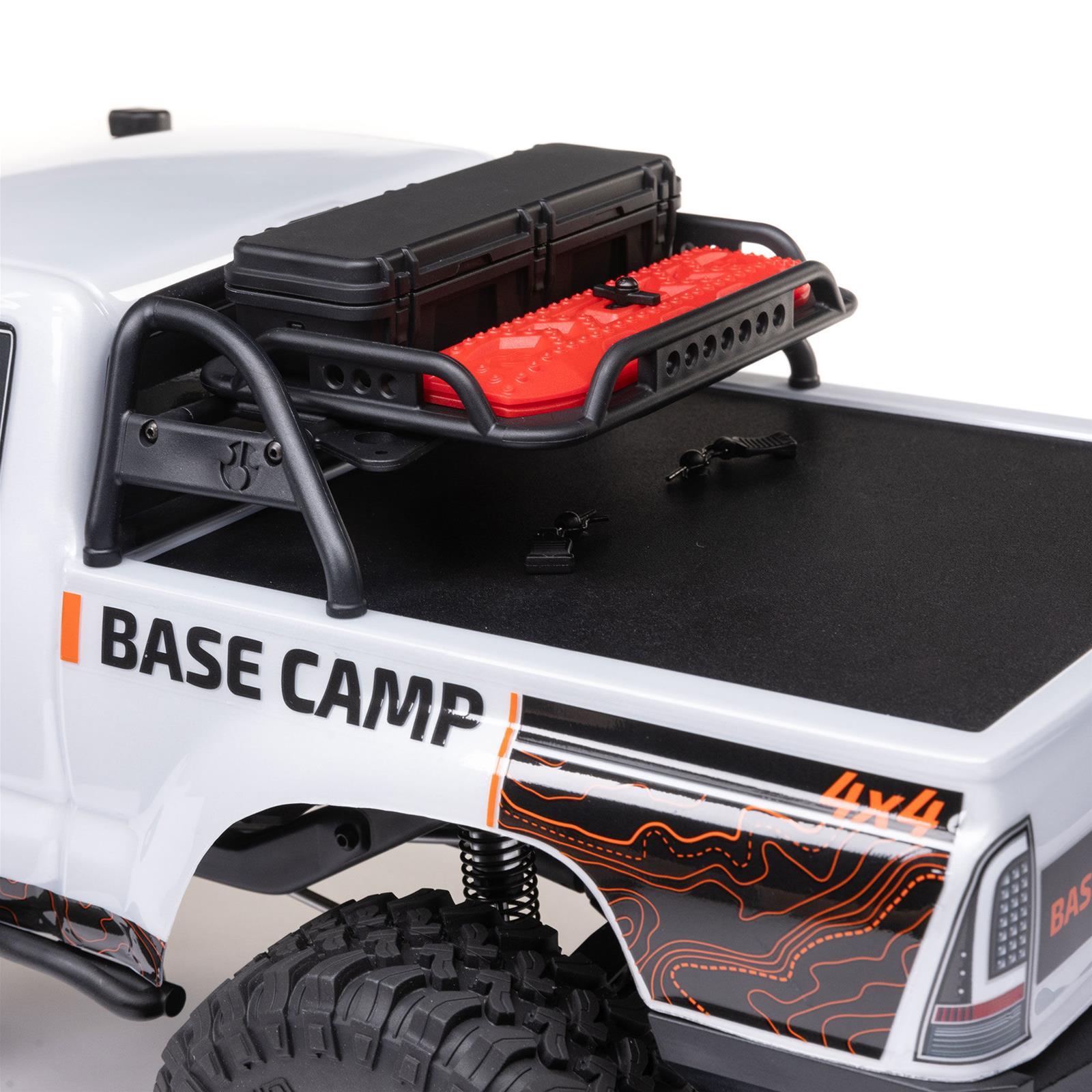 Axial RC Truck 1/10 SCX10 III Base Camp 4WD Rock Crawler Brushed RTR (Batteria e Caricatore Non Inclusi), Blu, AXI03027T1, Colore