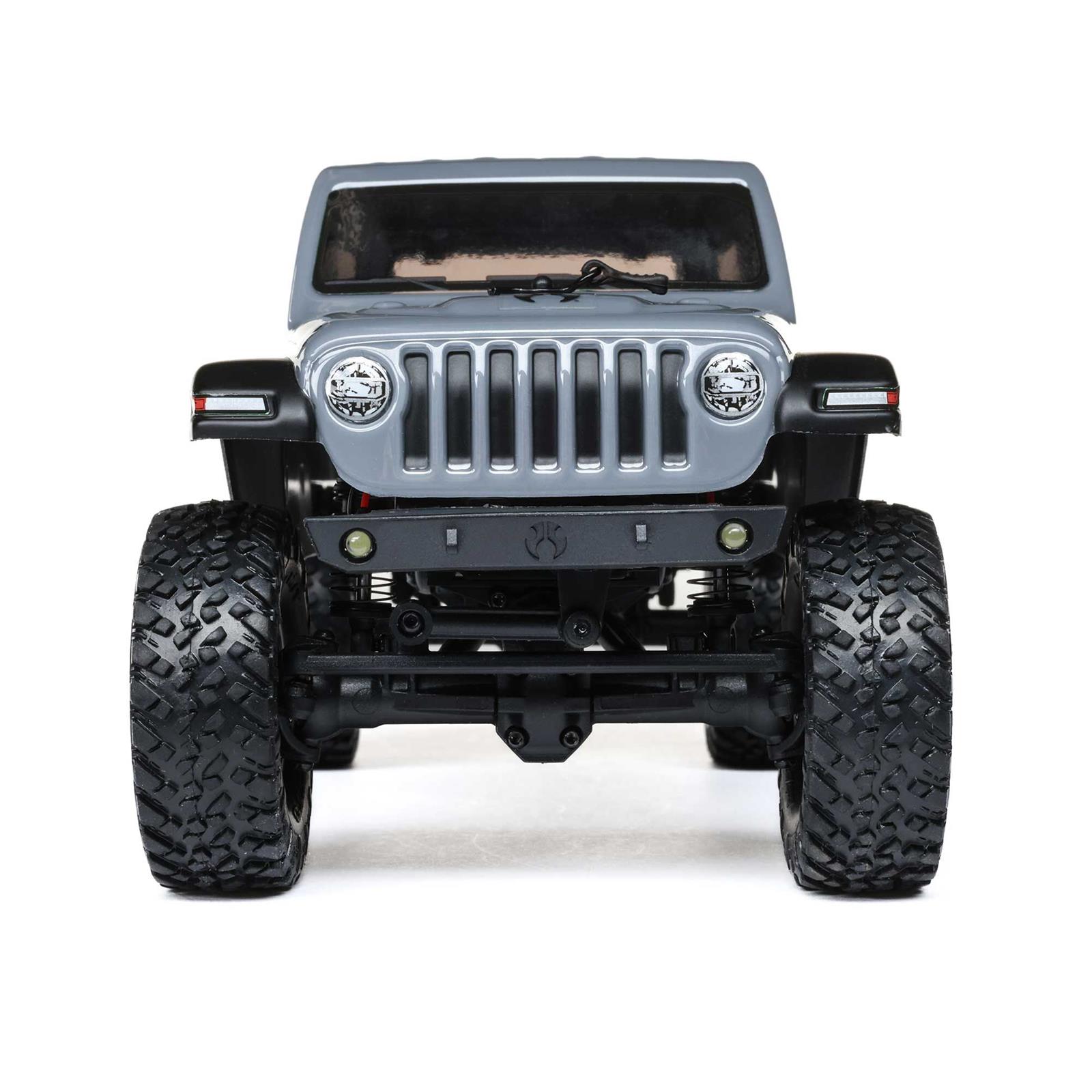 アシェット Jeep 1/6 SCX6 Jeep JLU Wrangler 4WD Rock Crawler RTR Silver