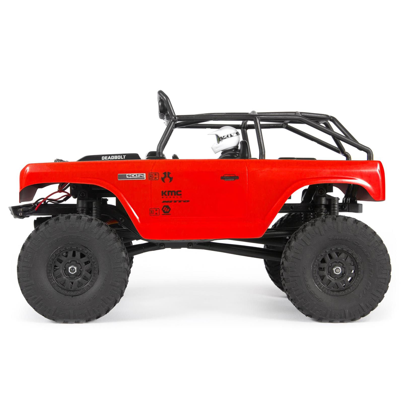 アキシャルscx24 Amazon.com: Axial RC Truck 1/24 SCX24 Base Camp 4x4 Rock Crawler