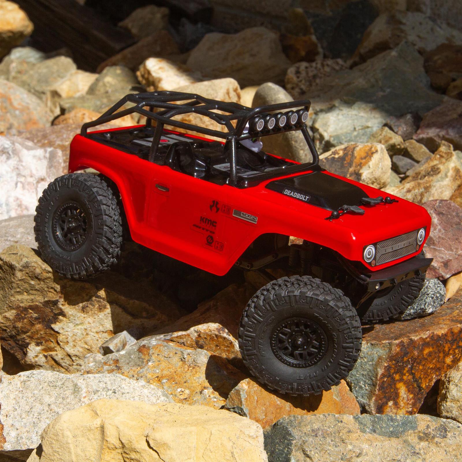 Axial Adventure AXI90081T1 Axial SCX24 1:24 Scale RC Rock Crawlers
