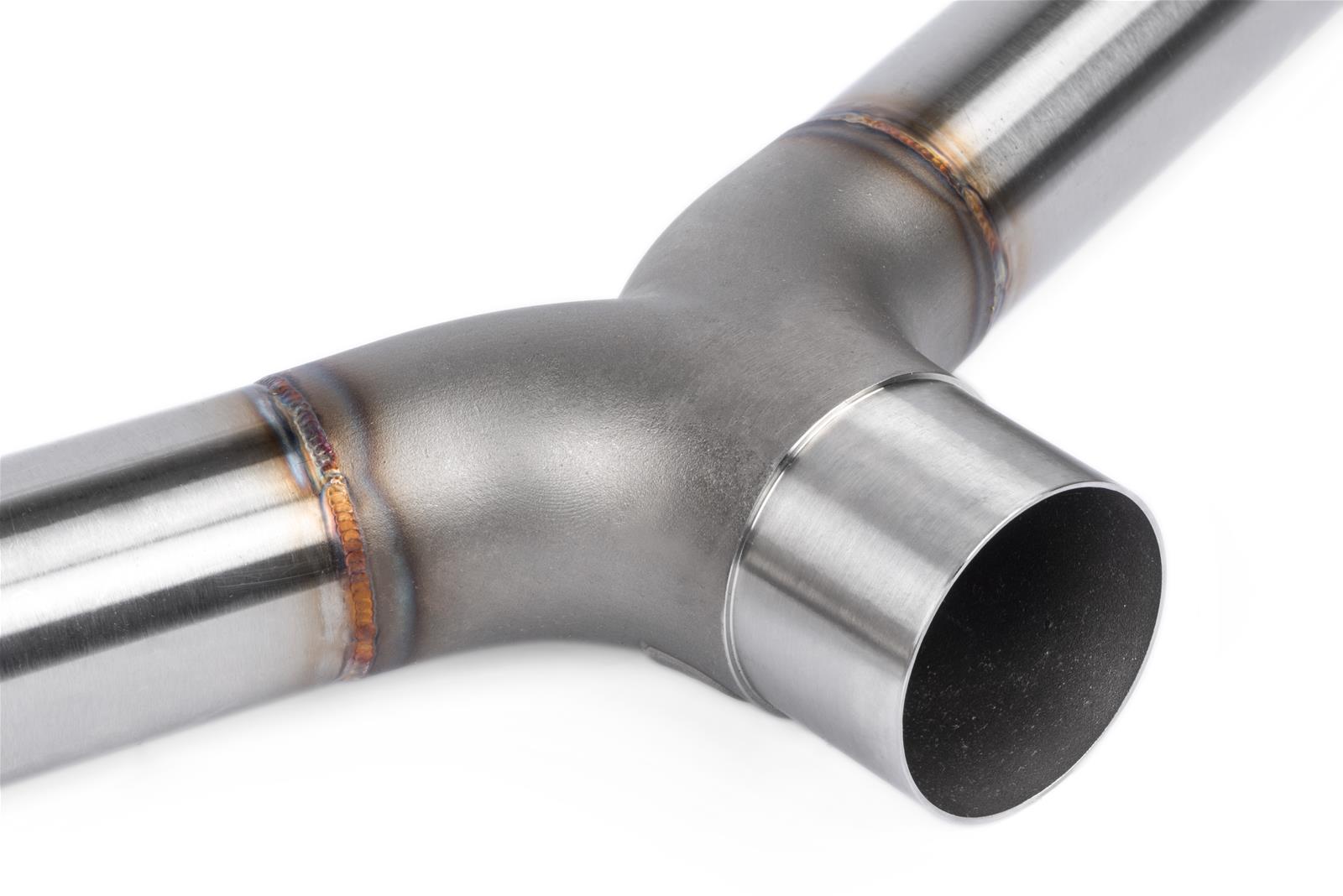 APR Cat-Back Exhaust Systems CBK0001 System, Cat-Back, Stainless, Brushed, Split Rear Exit, Polished Tips, Volkswagen, Kit thumbnail 4
