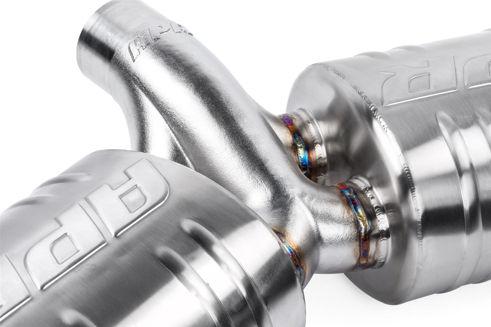 APR Cat-Back Exhaust Systems CBK0004 Systems, Catback, Stainless Steel, Natural, Split Rear Exit, Polished Tips, Audi, 2.0L, Kit thumbnail 7