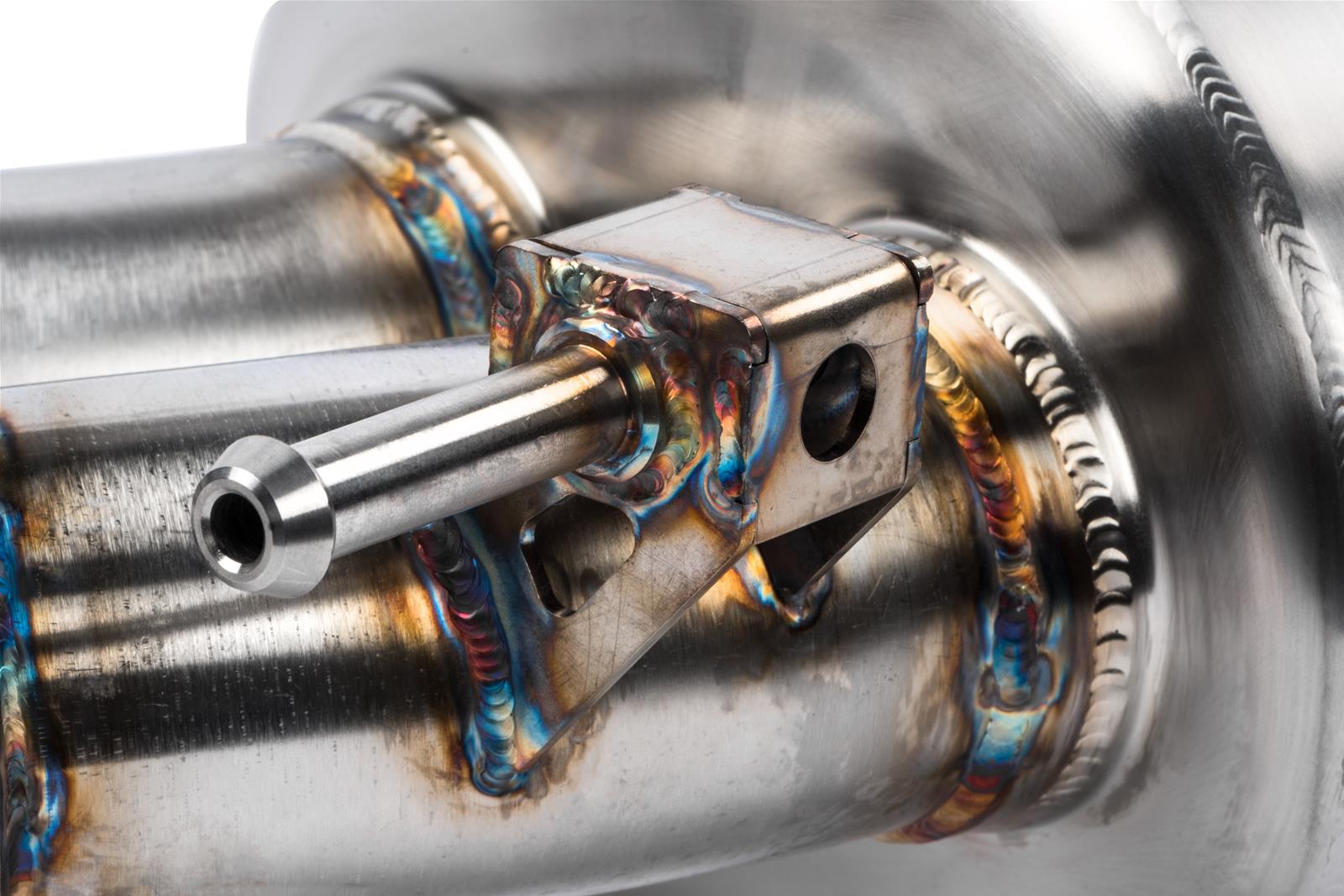 APR Cat-Back Exhaust Systems CBK0004 Systems, Catback, Stainless Steel, Natural, Split Rear Exit, Polished Tips, Audi, 2.0L, Kit thumbnail 3