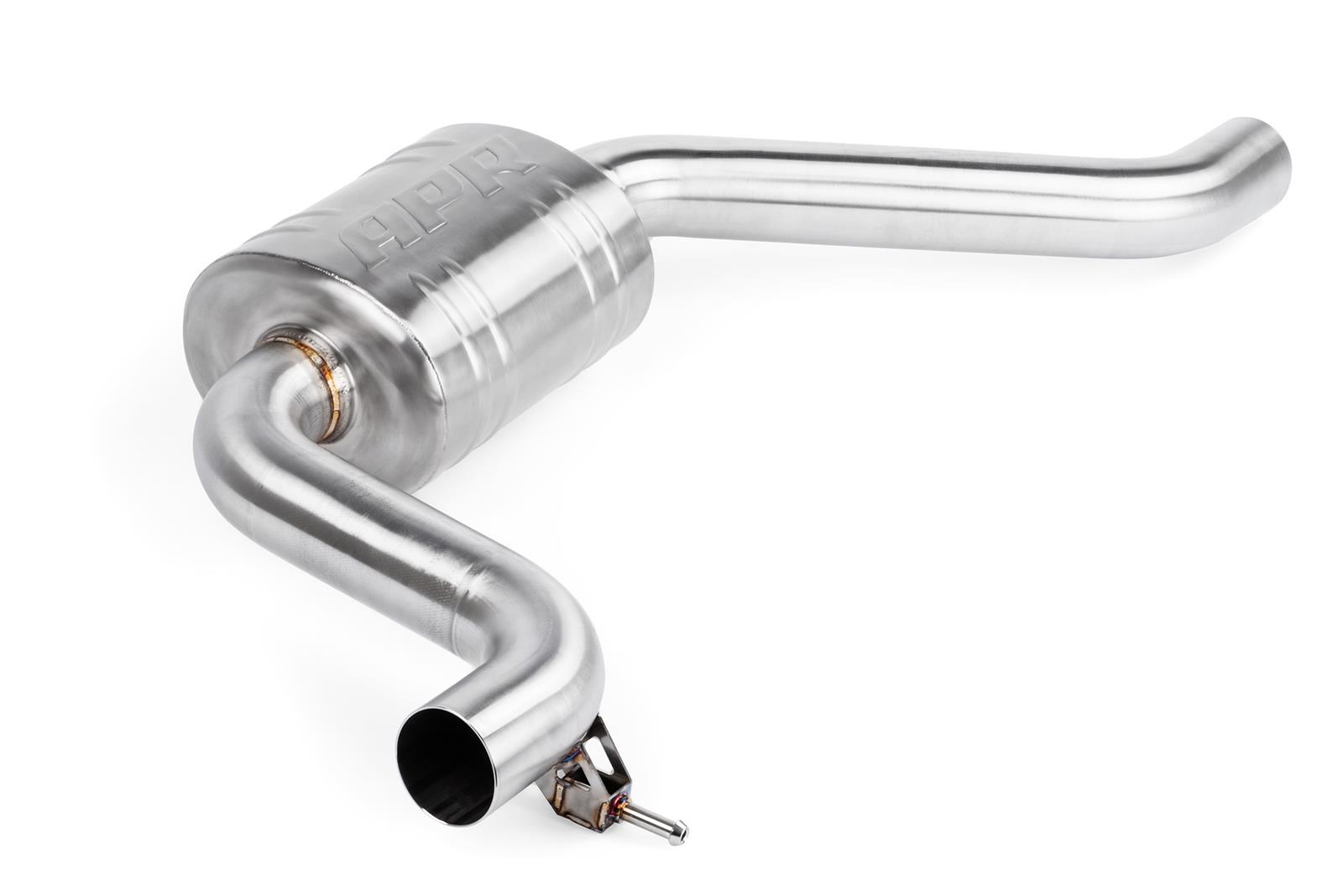 APR Cat-Back Exhaust Systems for 2018-2021 GTI - CBK0007 Systems, Cat-Back, Single In/Dual Out, Stainless Steel, Natural, Split Rear Exit, Polished Tips, Volkswagen, 2.0L, Kit thumbnail 6
