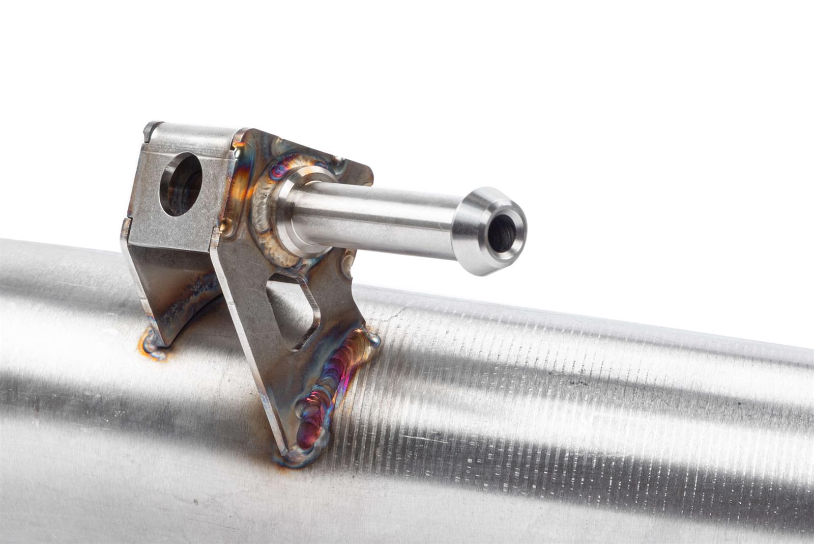 APR Cat-Back Exhaust Systems CBK0019 Systems, Cat-Back, Single In/Four Out, Stainless Steel, Natural, Rear Exit, Polished Tips, Audi, 2.0L, Kit thumbnail 7