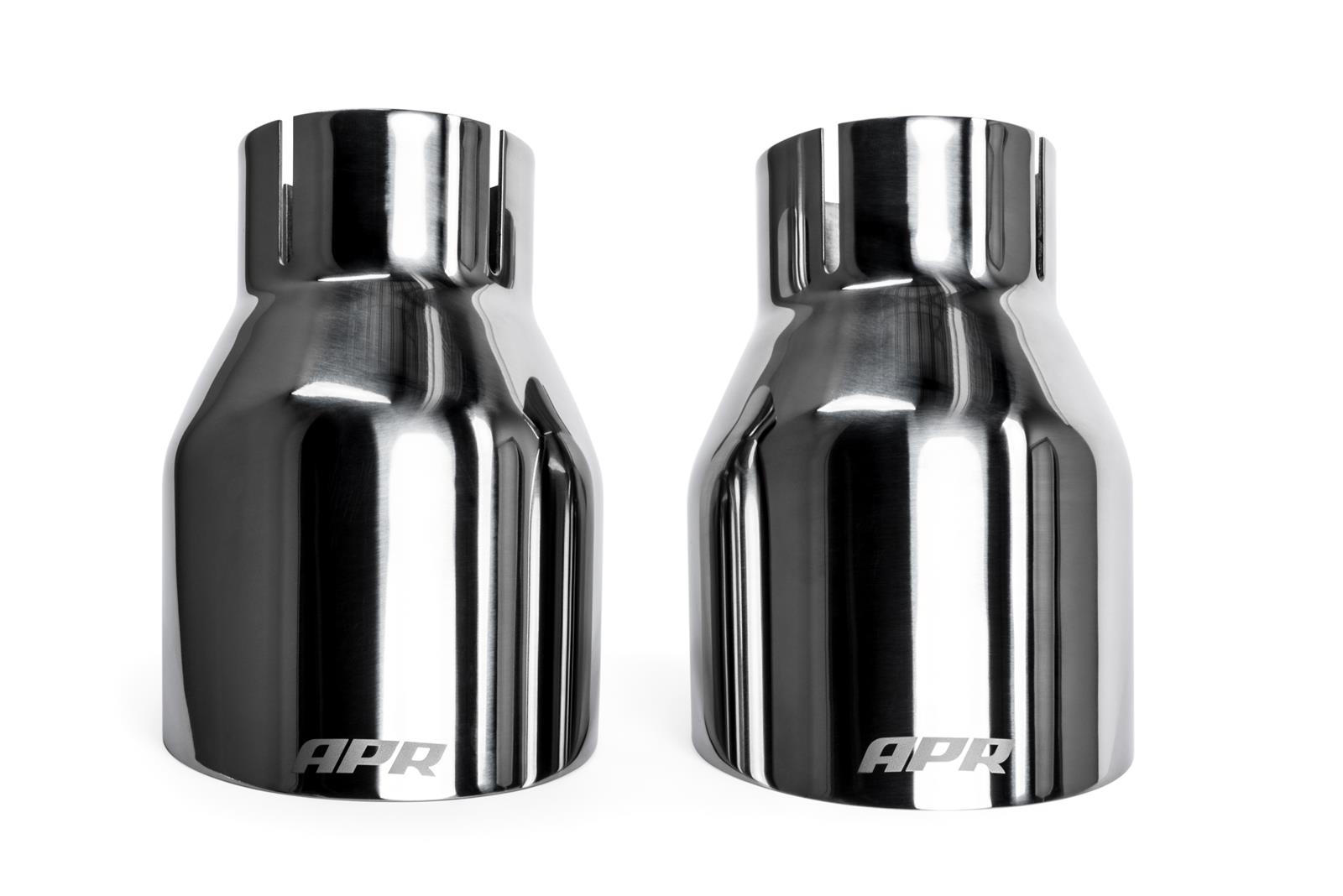 APR Cat-Back Exhaust Systems CBK0038 Systems, Catback, Stainless Steel, Natural, Split Rear Exit, Polished Tips, Volkswagen, 2.0L, Kit thumbnail 4