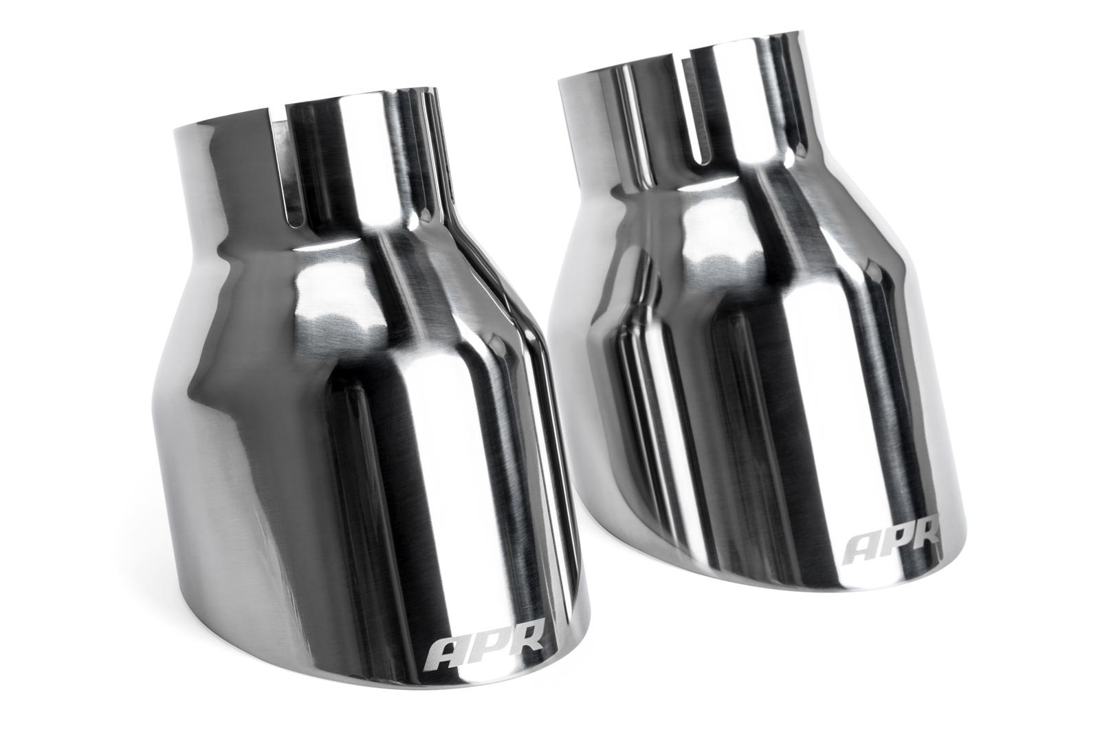 APR Cat-Back Exhaust Systems CBK0038 Systems, Catback, Stainless Steel, Natural, Split Rear Exit, Polished Tips, Volkswagen, 2.0L, Kit thumbnail 3