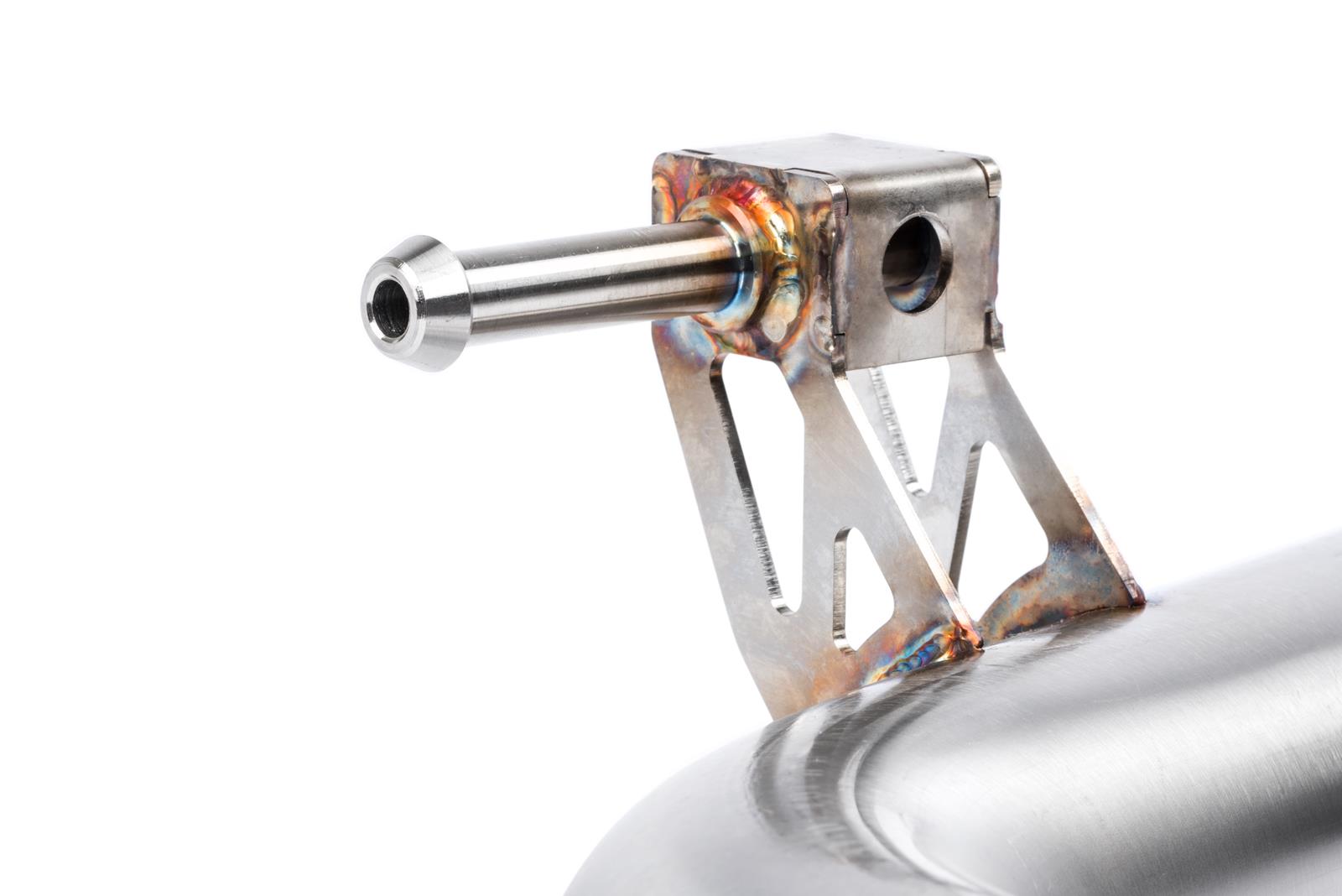 APR Cat-Back Exhaust Systems CBK0038 Systems, Catback, Stainless Steel, Natural, Split Rear Exit, Polished Tips, Volkswagen, 2.0L, Kit thumbnail 9