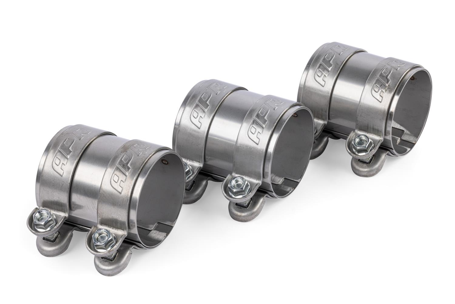APR Cat-Back Exhaust Systems for 2022-2025 GTI - CBK0047 System, Catback, 304 Stainless Steel, Brushed, Split Rear Exit, Polished Tips, Volkswagen, Kit thumbnail 6