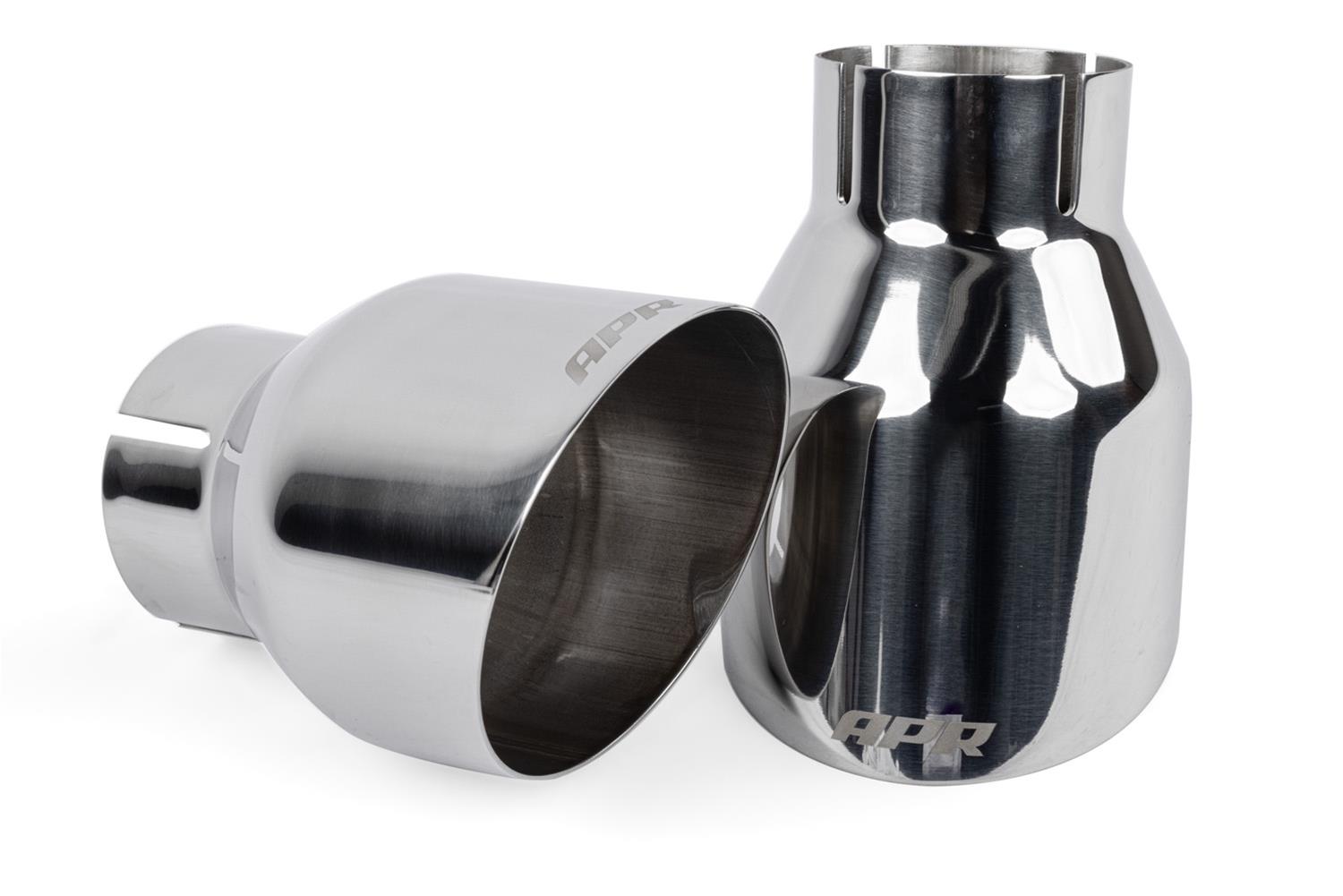 APR Cat-Back Exhaust Systems for 2022-2025 GTI - CBK0047 System, Catback, 304 Stainless Steel, Brushed, Split Rear Exit, Polished Tips, Volkswagen, Kit thumbnail 7