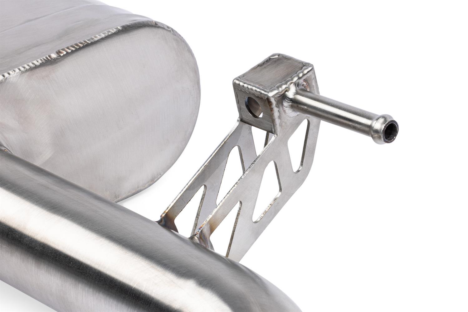 APR Cat-Back Exhaust Systems for 2022-2025 GTI - CBK0047 System, Catback, 304 Stainless Steel, Brushed, Split Rear Exit, Polished Tips, Volkswagen, Kit thumbnail 4