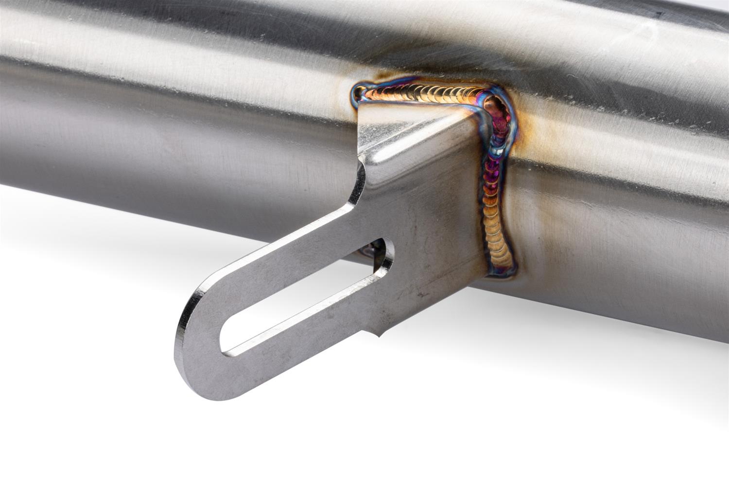 APR Cat-Back Exhaust Systems CBK0053 System, Cat-Back, Stainless Steel, Natural, Rear Exit, Audi, 2.5L, Kit thumbnail 9