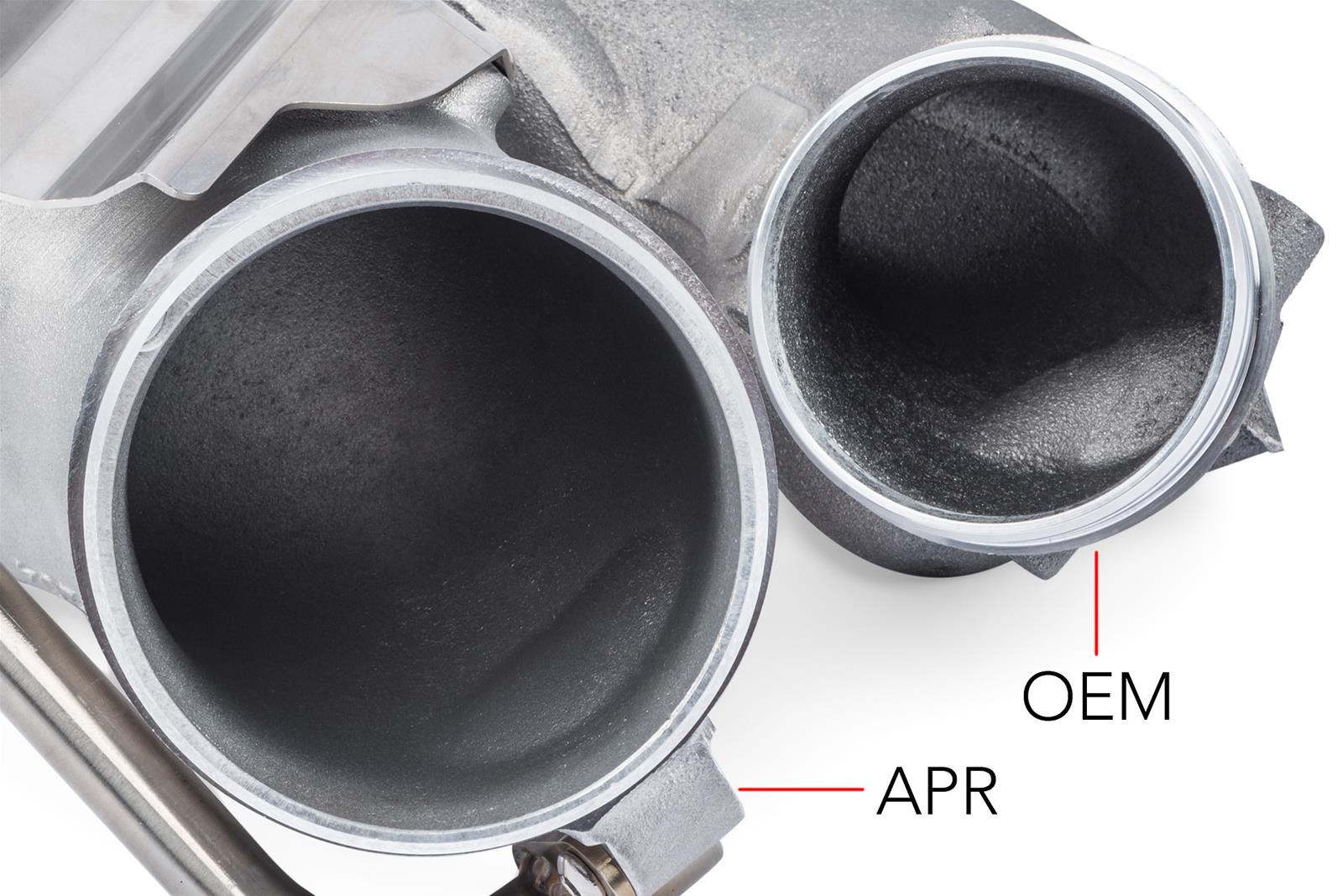 APR Turbocharger Inlet Systems CI100038 Turbo System, Carbon Fiber/Cast Aluminum, Audi, 2.5L, Kit thumbnail 5