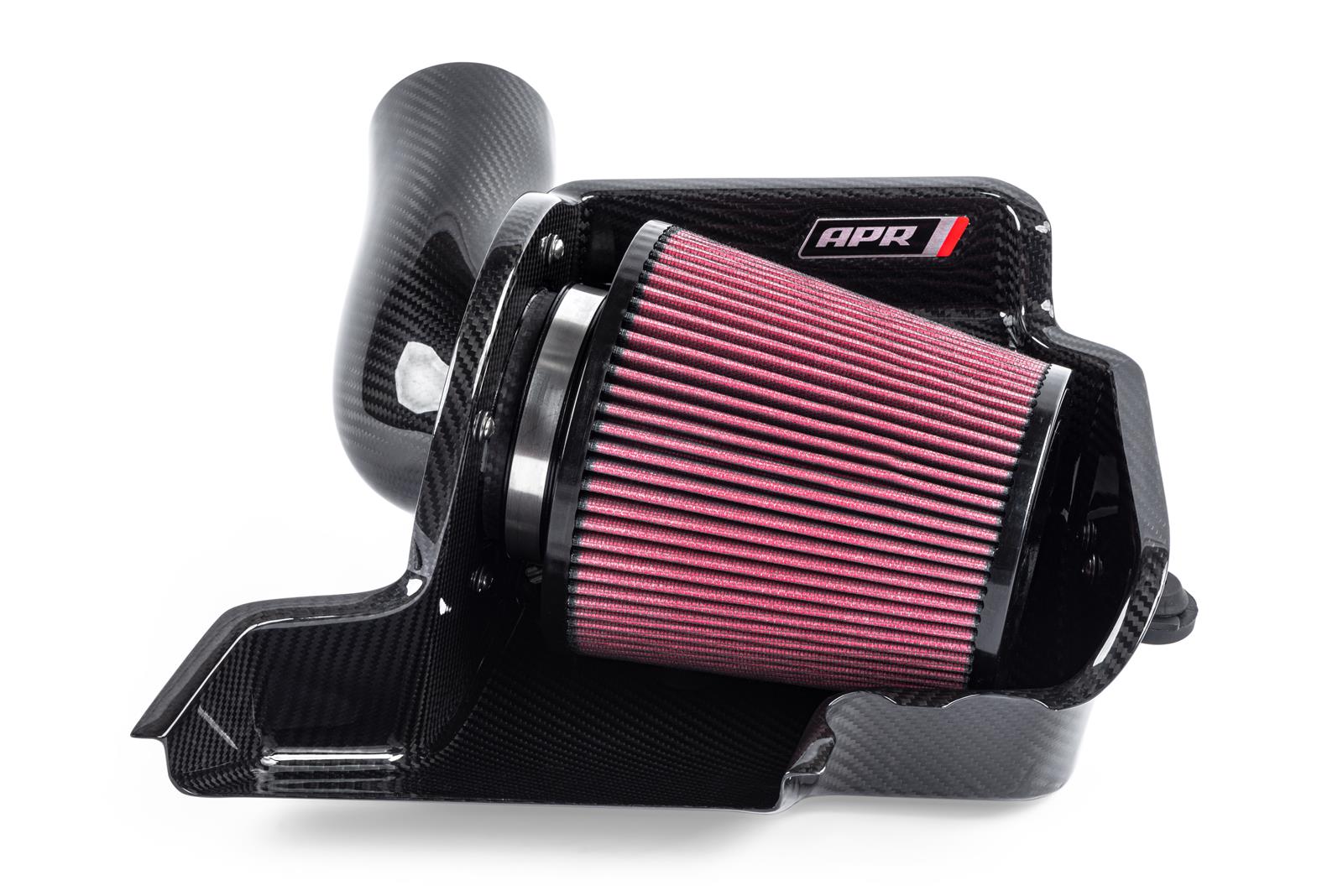 APR Open Carbon Fiber Intake Systems CI100040 Air Kits, Systems, Oiled, Tube, Red Cotton Gauze Filter, Audi, Volkswagen, Kit thumbnail 5