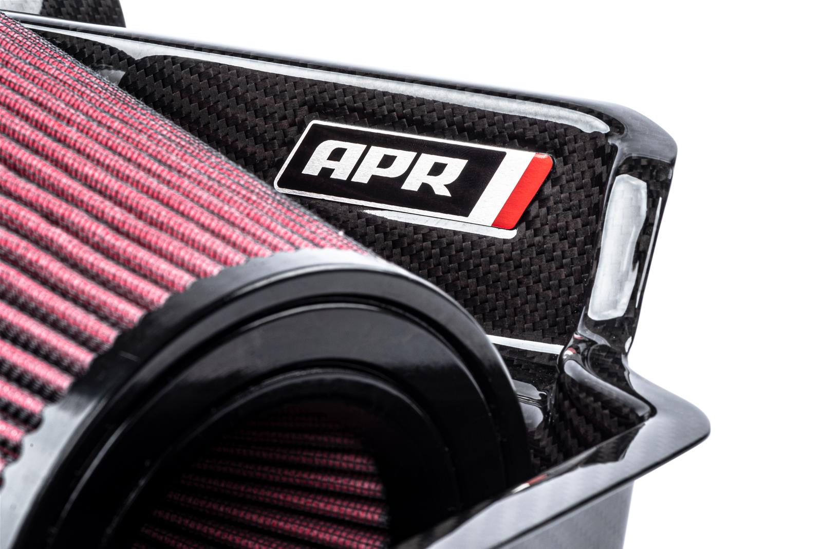 APR Open Carbon Fiber Intake Systems CI100040 Air Kits, Systems, Oiled, Tube, Red Cotton Gauze Filter, Audi, Volkswagen, Kit thumbnail 6
