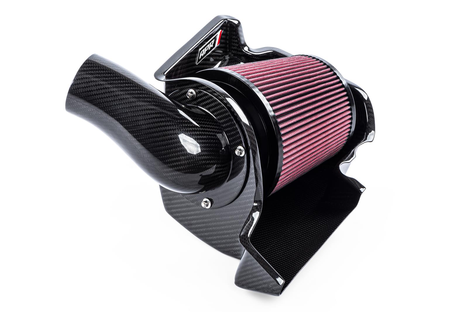 APR Open Carbon Fiber Intake Systems CI100040 Air Kits, Systems, Oiled, Tube, Red Cotton Gauze Filter, Audi, Volkswagen, Kit thumbnail 9