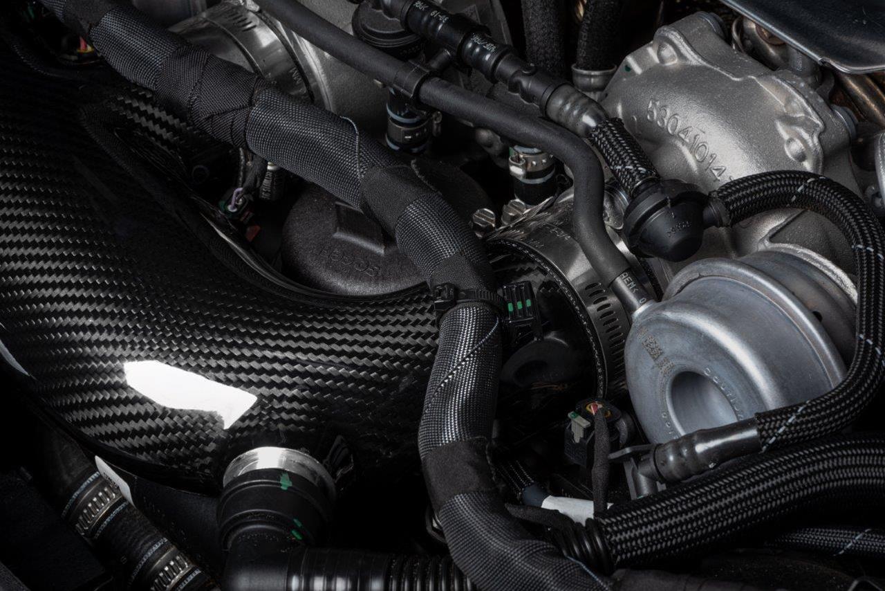 APR Carbon Fiber Intake Systems CI100042 Air Kit, Fiber, Red Filter, Audi, 2.9L, Kit thumbnail 4