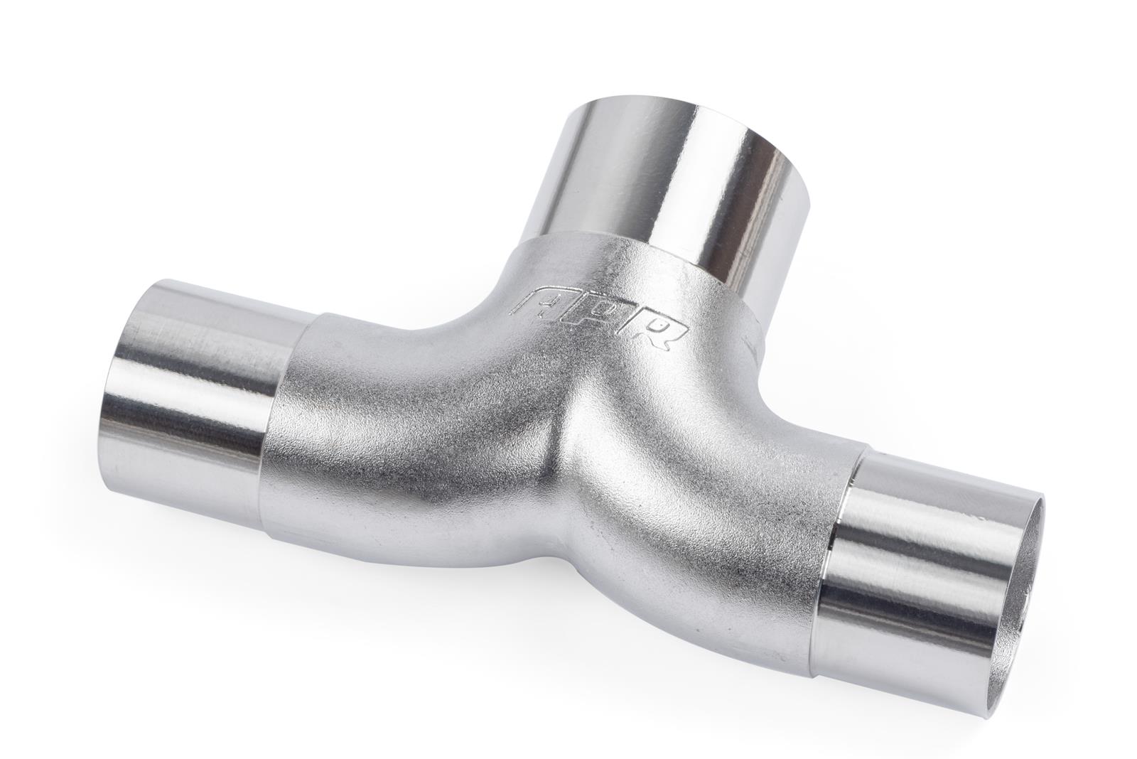 APR Cast Stainless Steel T Splitters EXH0433 Exhaust Splitter, Splitter, 3 in. Inlet, 2.5 in. Dual Outlets, Steel, Natural, Each thumbnail 2