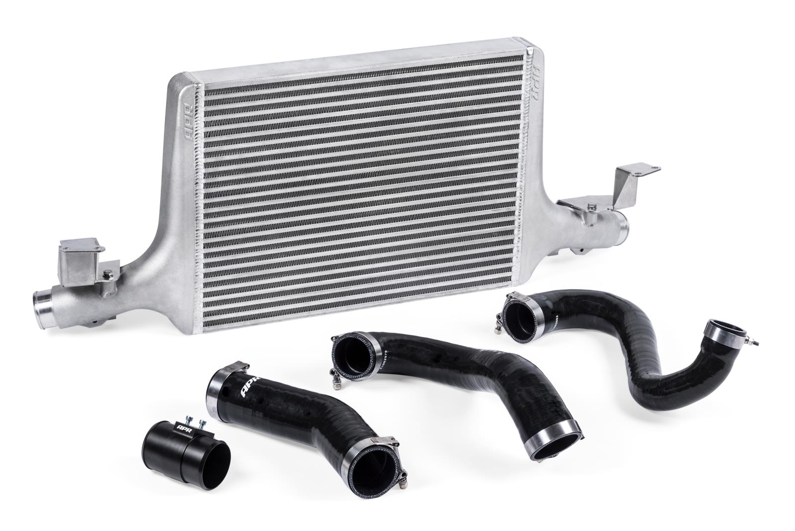 APR Intercooler Systems IC100022 Intercoolers, Air-To-Air, Aluminum, Natural, Pipe, Audi, 2.0L, Kit thumbnail 7