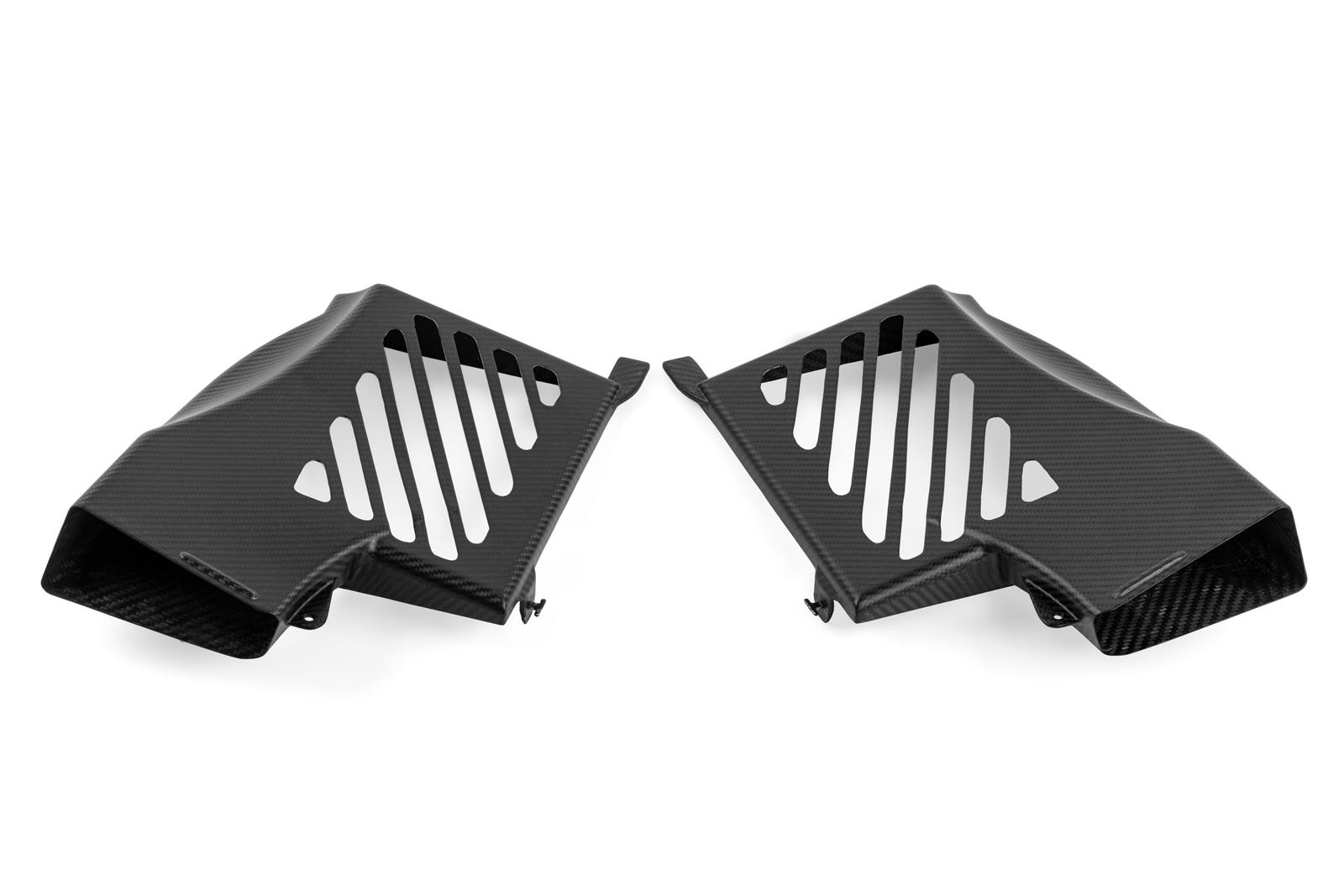 APR Intercooler Ducts IC100030 Components, Ducts, Carbon Fiber, Black, Porsche, Pair. thumbnail 7