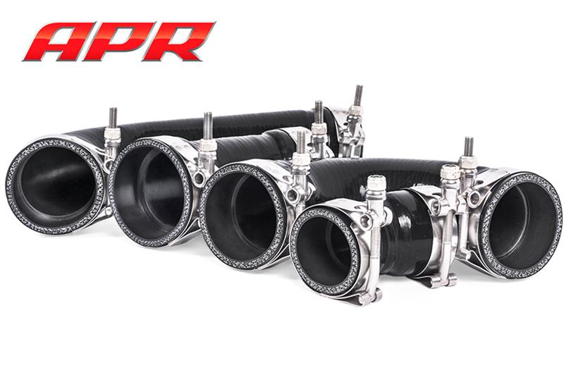 APR Boost Hose Systems MS100115 Kit, Intercooler, Throttle Body, Turbo Outlet, Silicone, Black, Audi, Volkswagen, 1.8L, 2.0L, Kit thumbnail 2
