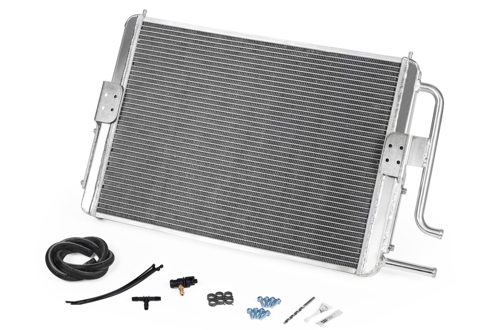 APR Coolant Performance Systems MS100127 Heat Exchanger, Aluminum, Natural, Dual Pass, Audi, Volkswagen, Each thumbnail 3