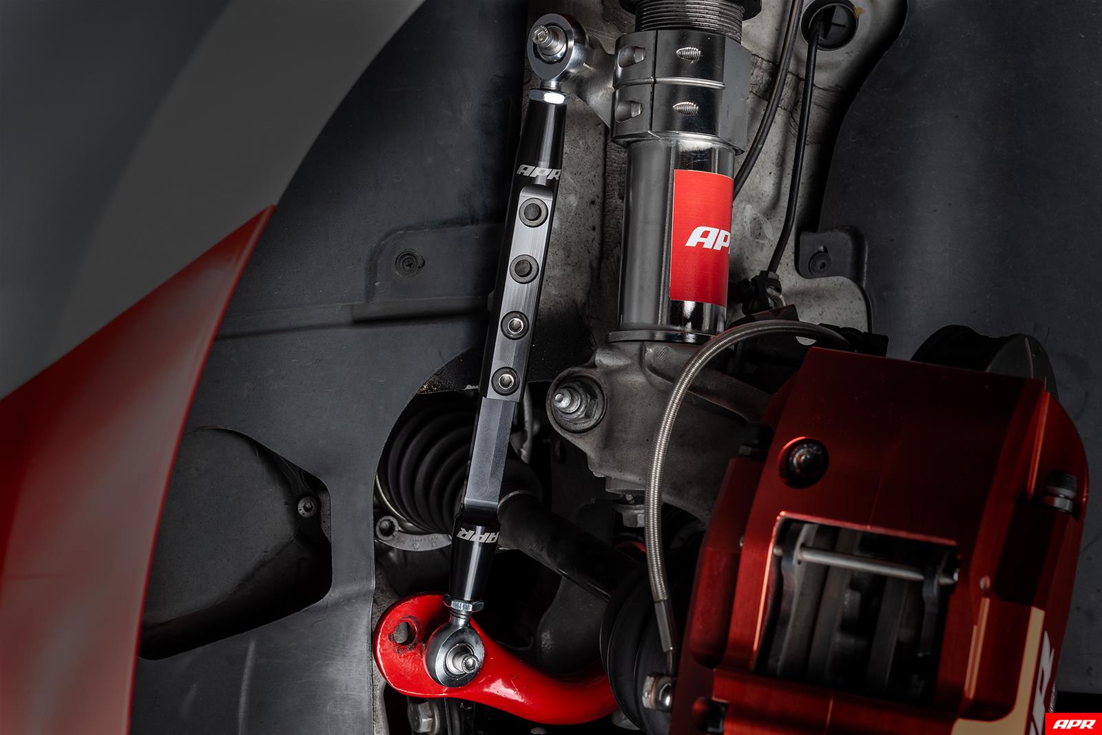 APR Roll-Control Stabilizer Bar End Links MS100182 Sway Links, Audi, VW, MQB Front, Spherical Bearing Type, Pair