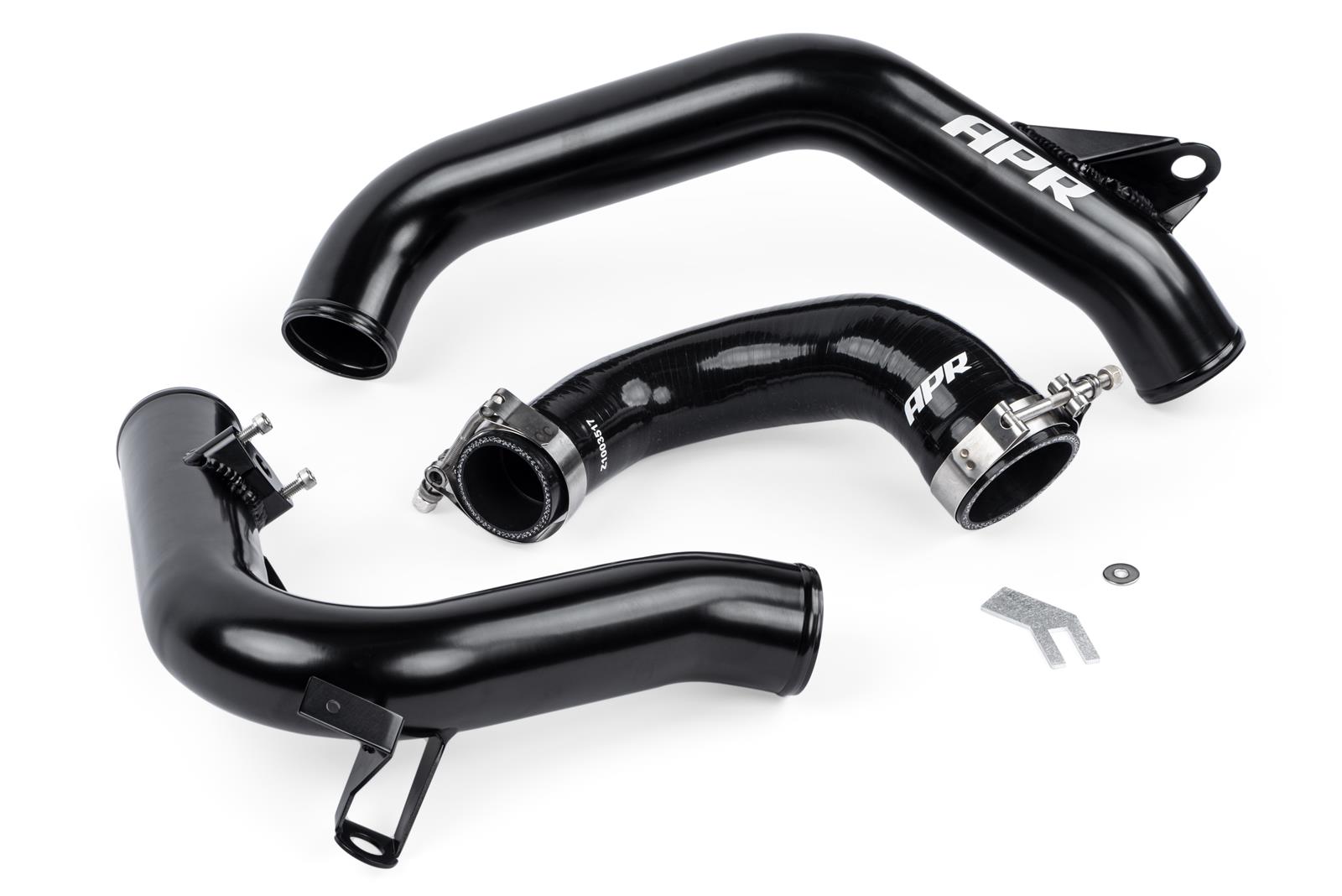 APR Turbo Outlet Pipes MS100196 Pipes, Aluminum, Black, Audi, Volkswagen, Kit thumbnail 3