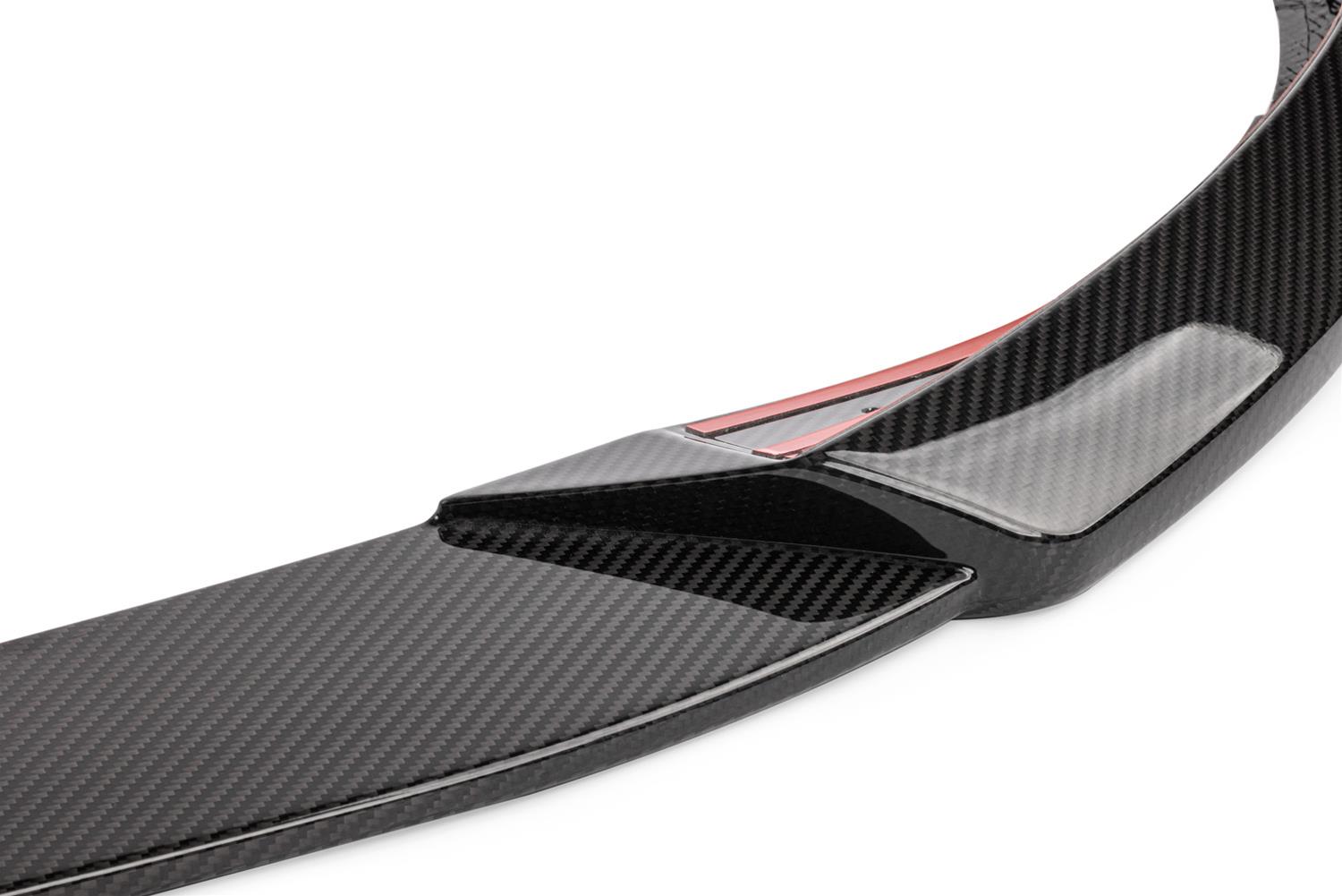 APR Carbon Fiber Lip Spoilers MS100236 Spoiler, Valance, Front, Fiber, Gloss, Volkswagen, Each