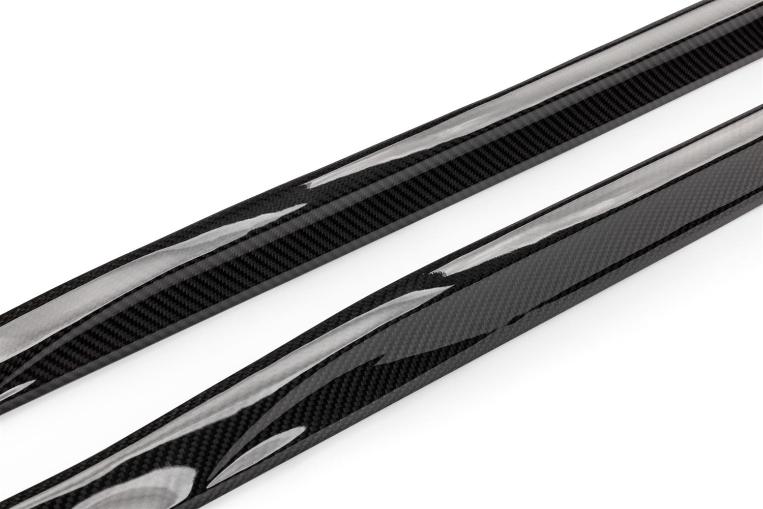 APR Carbon Fiber Side Skirts MS100240 Skirts, Fiber, Gloss, Volkswagen, Pair thumbnail 2