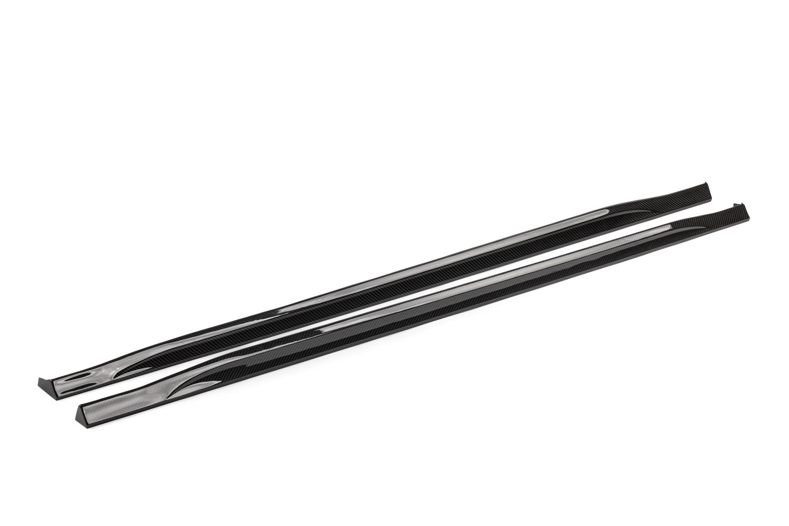 APR Carbon Fiber Side Skirts MS100240 Skirts, Fiber, Gloss, Volkswagen, Pair thumbnail 5