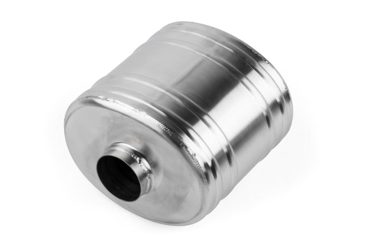 APR Premium Sound Absorption 304 Stainless Steel 2.5 Inch Muffler MUH0022 Muffler, Absorption, in Center Inlet/2.5 in. Center Outlet, Steel, Brushed, Universal, Each thumbnail 3