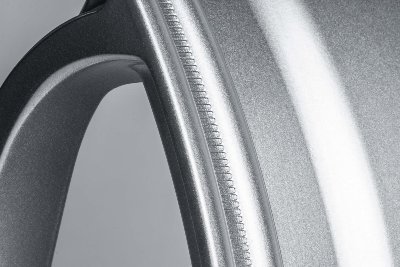 APR A01 Flow-Formed Hyper Silver Wheels 19x8.5 Wheel, Flow Formed, Aluminum, Silver, Satin, 19 in. x 8.5 in., +45mm Offset, 5 x 112mm Bolt Pattern, Each thumbnail 5