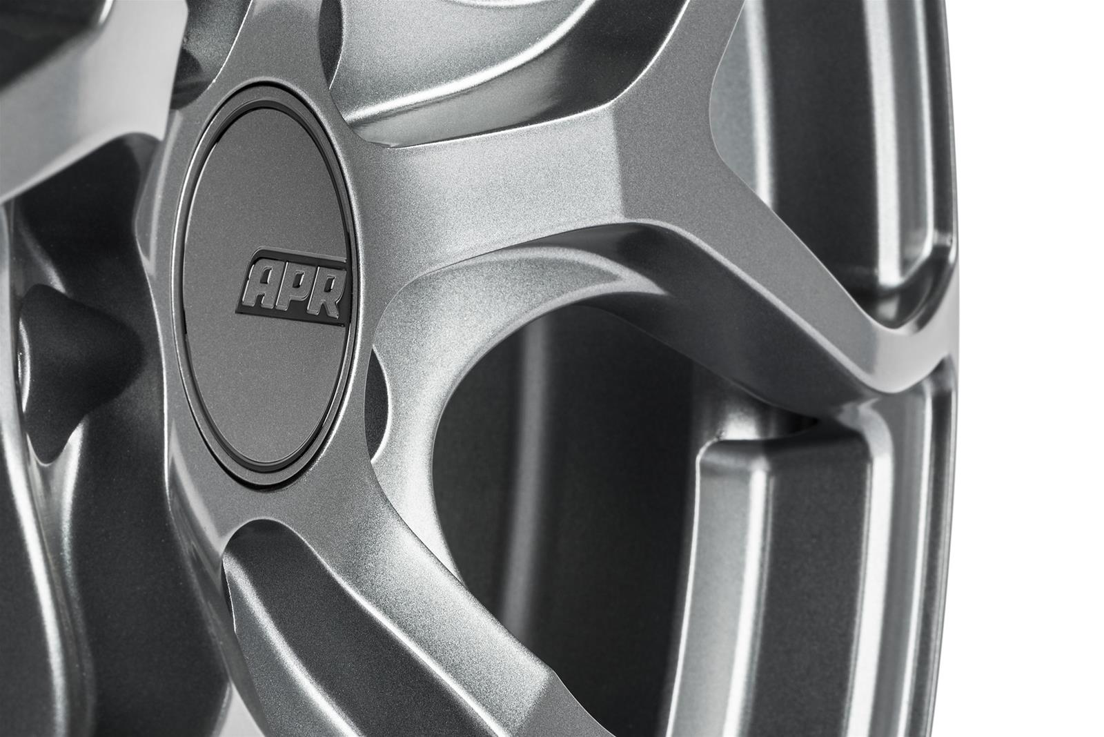 APR A01 Flow-Formed Gunmetal Wheels 19x8.5 Wheel, Flow Formed, Aluminum, Gunmetal, Satin, 19 in. x 8.5 in., +45mm Offset, 5 x 112mm Bolt Pattern, Each thumbnail 2