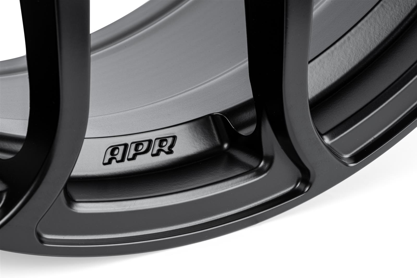APR A01 Flow-Formed Satin Black Wheels 19x8.5 Wheel, Flow Formed, Aluminum, Black, Satin, 19 in. x 8.5 in., +45mm Offset, 5 x 112mm Bolt Pattern, Each thumbnail 4