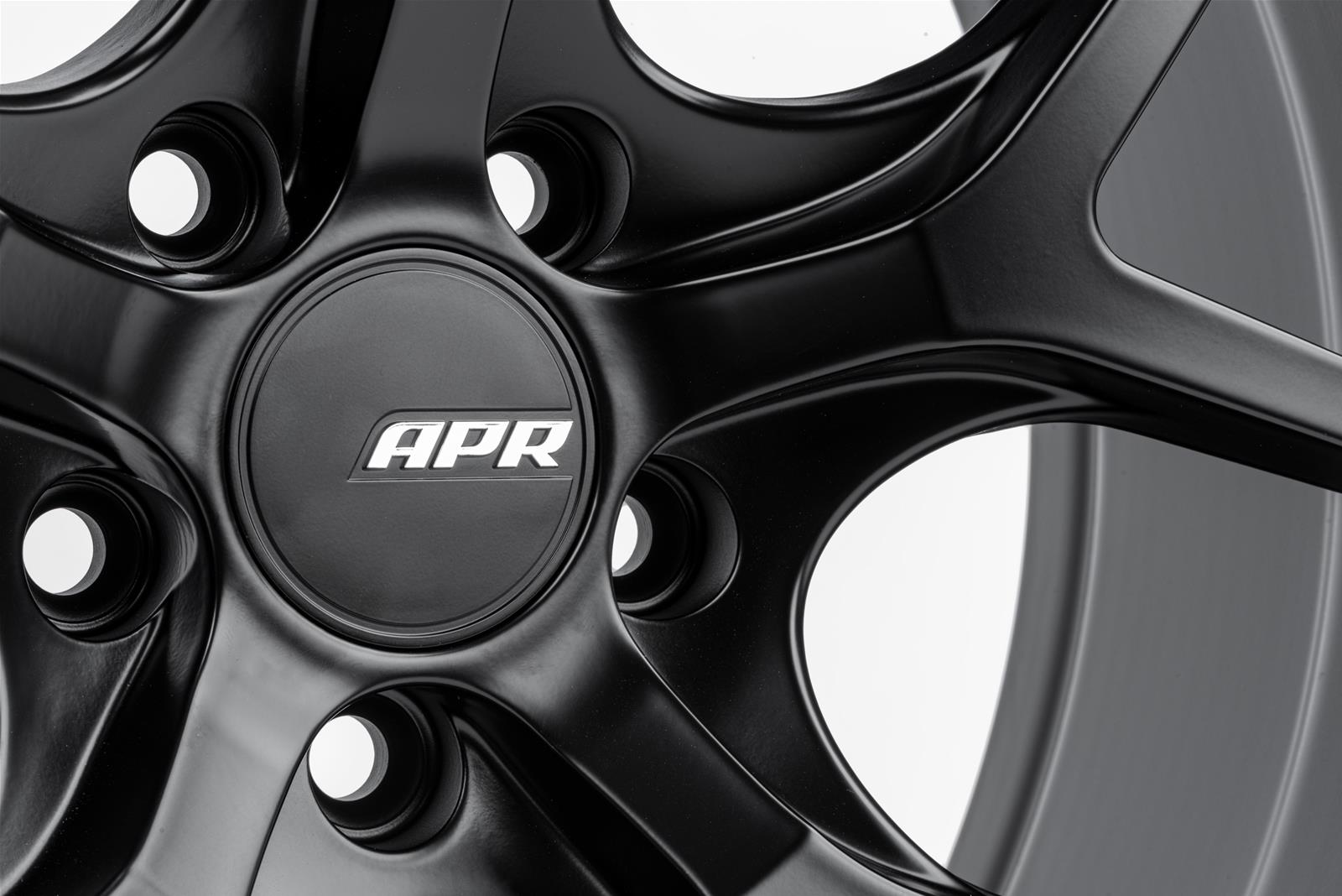 APR A01 Flow-Formed Satin Black Wheels 18x8.5 Wheel, Flow Formed, Aluminum, Black, Satin, 18 in. x 8.50 in., +45mm Offset, 5 x 112mm Bolt Pattern, Each