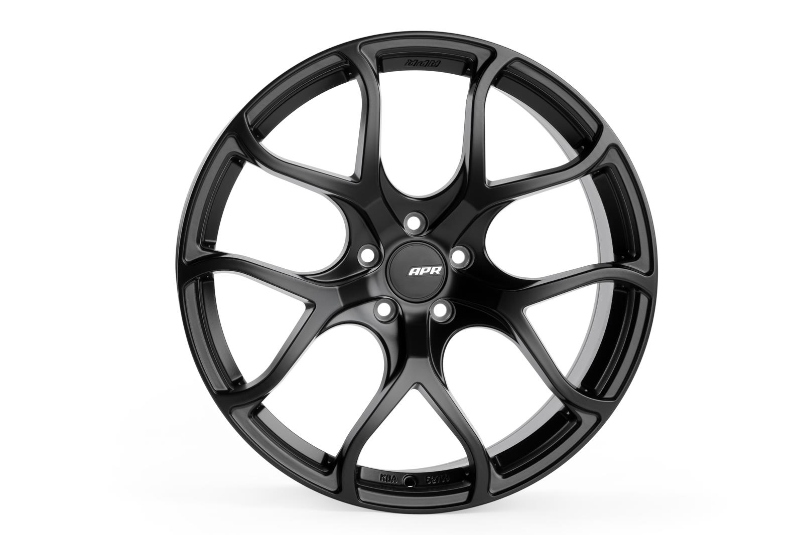 APR A01 Flow-Formed Satin Black Wheels 20x9 Wheels, A01, 20 x 9, +42 Offset, 5 x 112 mm Lug Pattern, Aluminum, Black, Audi, Ssat, Skoda,Volkswagen, Each