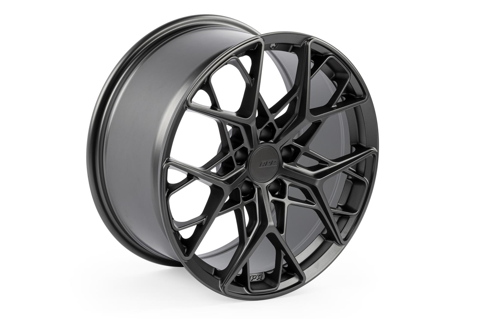 APR A02 Flow-Formed Anthracite Wheels 19x8.5 Wheels, A02, 19 x 8.5 +45 Offset, 5 x 112 mm Lug Pattern, Aluminum, Anthracite, Audi, Ssat, Skoda,Volkswagen, Each thumbnail 2