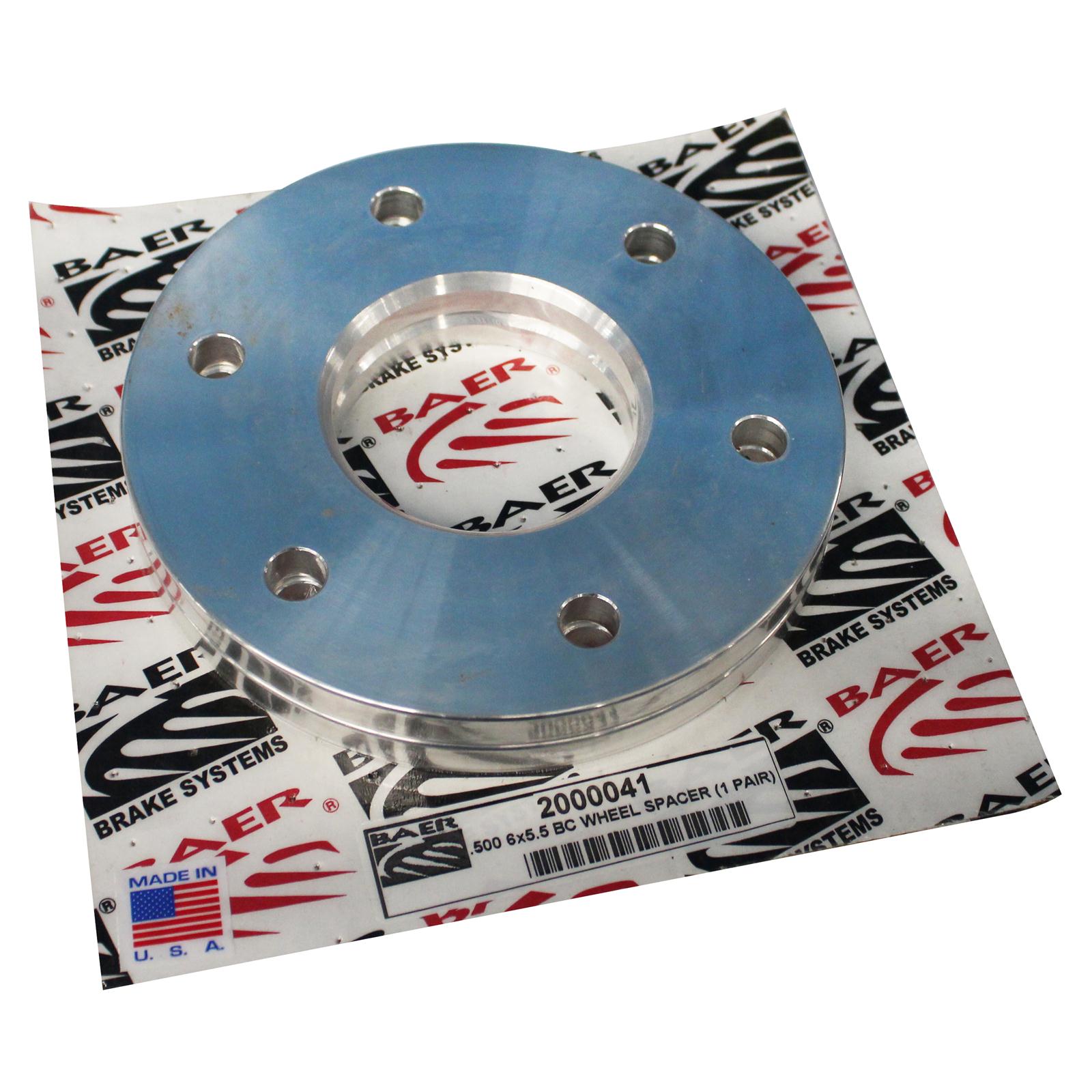 Baer Disc Brake Systems 2000041 Baer Brakes Wheel Spacers Summit Racing