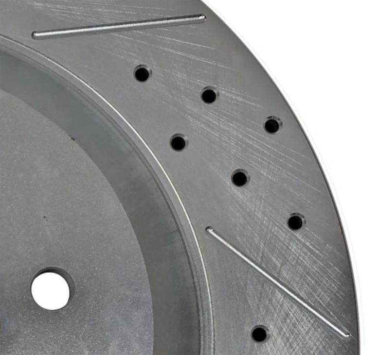 Baer Brakes Big Claw Brake Rotors for 2019-2025 1500 - 2141021 Rotors, Claw, Cross-drilled and Slotted Surface, Iron, Zinc Plated, 16.00 in. O.D., Front, Ram, Pair thumbnail 8