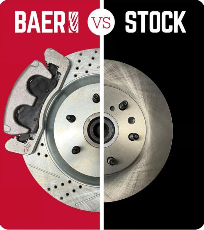 Baer Brakes Big Claw Brake Rotors for 2004-2008 F-150 - 2261030 Rotor, Claw, Cross-Drilled, Slotted, Iron, Zinc Plated, Front, Ford, Pair thumbnail 7