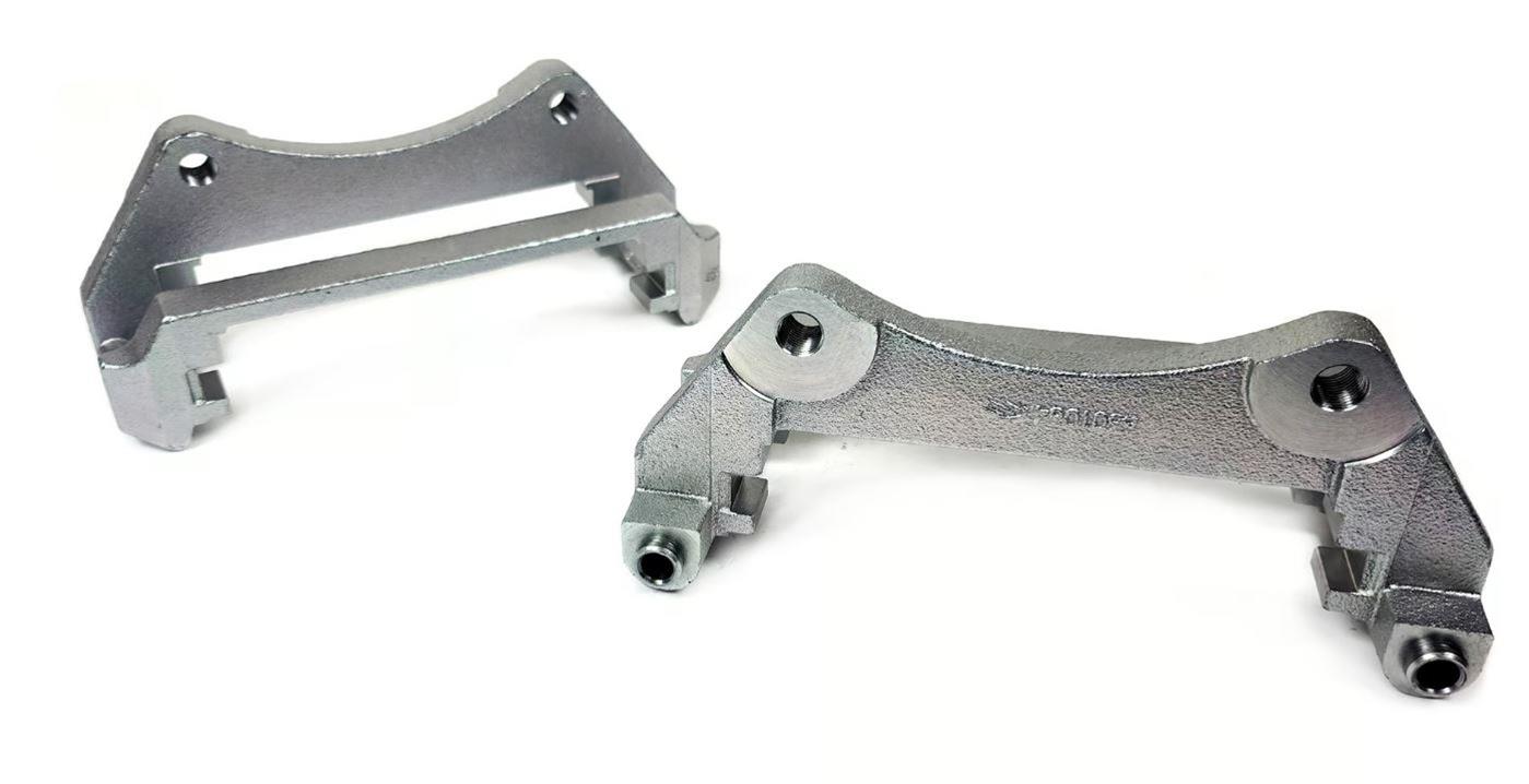 Baer Brakes Big Claw Brake Rotors 2141022 Rotors, Claw, Cross-drilled and Slotted Surface, Iron, Zinc Plated, 14.00 in. O.D., Front, Jeep, Pair thumbnail 7