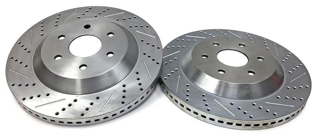 Baer Brakes Big Claw Brake Rotors for 2021-2025 F-150 - 2261046 Rotors, Claw, Cross-drilled and Slotted Surface, Iron, Zinc Plated, 15.00 in. O.D., Front, Ford, Pair thumbnail 9