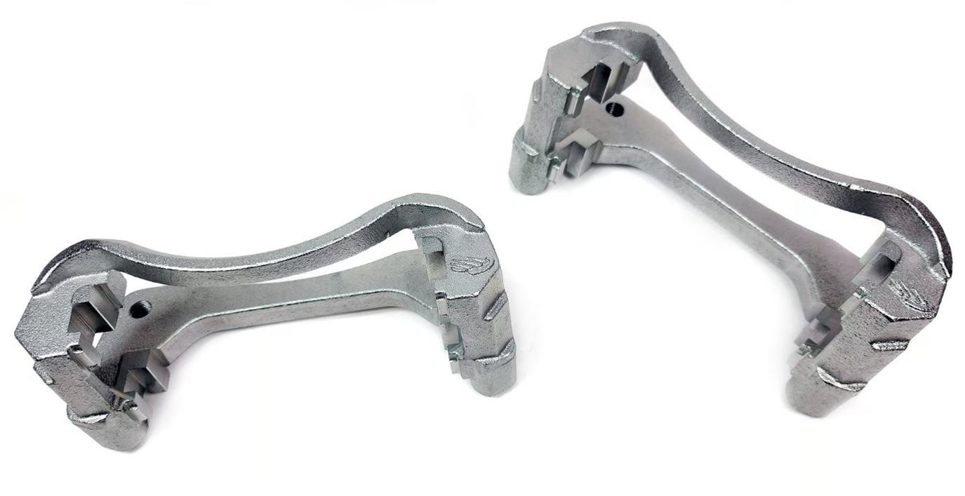 Baer Brakes Big Claw Brake Rotors 2261048 Rotors, Claw, Cross-drilled and Slotted Surface, Iron, Zinc Plated, 13.39 in. O.D., Front, Ford, Pair thumbnail 9