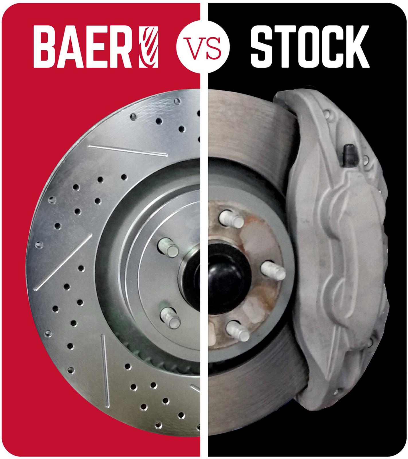 Baer Brakes Claw Performance Rotors 55097-020 Brake Rotor, Front, Drilled and Slotted, Premium, Mill Balanced, Direct Replacement Rotor, Chevy, GMC, Cadillac, Pair thumbnail 3