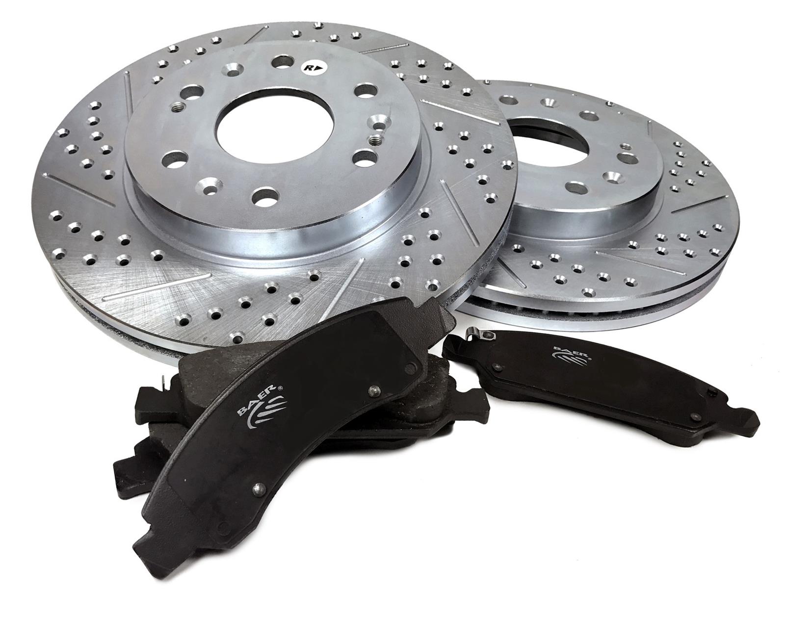 Baer Disc Brake Systems - Rotor and Pad Combos for 2008-2018 SEQUOIA, 2007-2018 TUNDRA 31482-1303 Rotor/Pad Combo,Front
