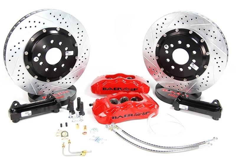 Baer Brakes Claw Pro+ Disc Brake Systems for 2020-2025 GLADIATOR, 2018-2025 WRANGLER - 4401006S Kits, Front, Pro+, 14 in. Rotor, 6 Piston, Silver Powdercoated, Jeep, JL, JT, Kit