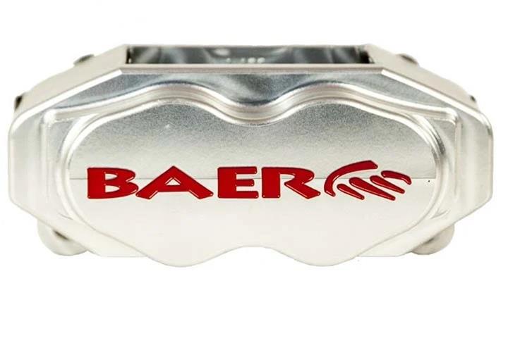 Baer Brakes SS4+ Disc Brake Systems 4262695C Kit, Rear, Drag Race, 11.62 in. Dia,, 4 Piston, Clear Powdercoated, Kit thumbnail 2